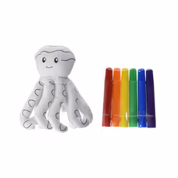 Ganz Octopus Coloring Kit (7 Piece)