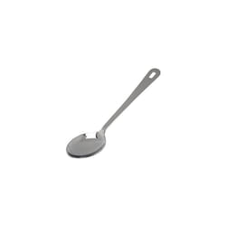 Genware NEV-300016 Serving Spoon, Stainless Steel, 16' With Hanging Hole