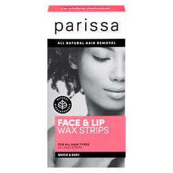 Parissa Face & Lips Wax Strips Kit for Facial Hair Removal  AtHome Waxing Kit with ReadytoUse Small Wax Strips  5ml Aftercare Oil  Suitable for All Ha