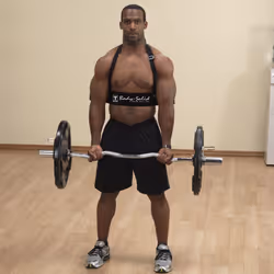 Body Solid (BB23) Arm Blaster for Biceps & Triceps - Heavy Duty Workout Bicep Bomber Curl Support Isolator - Exercise Equipment