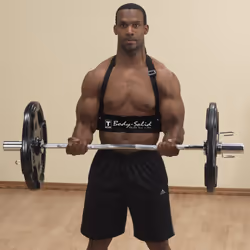 Body Solid (BB23) Arm Blaster for Biceps & Triceps - Heavy Duty Workout Bicep Bomber Curl Support Isolator - Exercise Equipment