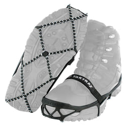Yaktrax Pro Traction Cleats for Walking  Jogging  or Hiking on Snow and Ice 1 Pair  Large   Black