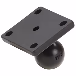RAM Mounts Ball Adapter with AMPS Plate, Black, Garmin zumo 400, 450, 500, 550, 660, TomTom Rider 2, Urban Rider, 45.35 g