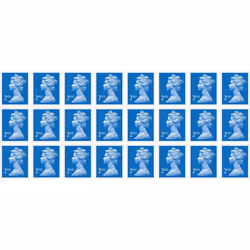 24 x 2nd Class Stamps - Royal Mail Postal Stamps - Self Adhesive