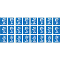 24 x 2nd Class Stamps - Royal Mail Postal Stamps - Self Adhesive