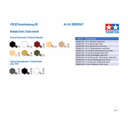 Tamiya Models U.S. Tank Crew Set (European Theatre)
