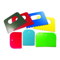ROYLCO R5451 3 by 5Inch Paint Scrapers  4 Designs  7count