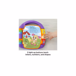 Storybook Rhymes Learning Toy with Lights and Music for Babies and Toddlers, Laugh & Learn UK English Version, CDH26