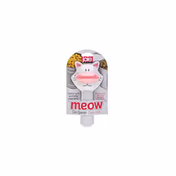 Joie Meow Cat-Themed Safety Lid Can Opener, Leaves No Sharp Edges, White (12498), One Size
