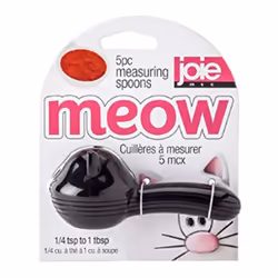 Joie Meow Measuring Spoons Assorted Colors
