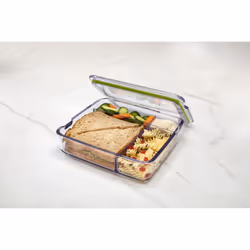Joie Clear Bento Box  Lunch Storage  Easy Meal on the Go