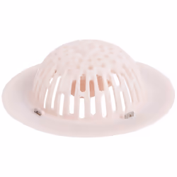 Joie Piggy Kitchen Sink Strainer Basket  Fits All Standard Sinks  Stainless Steel  Cute Garbage Disposal Drain Cover  4.5-Inch  Pink Pig