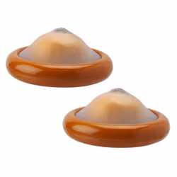 Joie Onion Stretch Pod  Keep Onions Fresh Longer  Refrigerator Storage  Produce Organization  Orange  Pack of 2