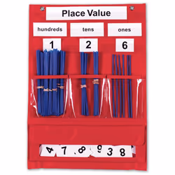 Learning Resources Counting & Place Value Pocket Chart