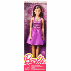 Barbie Glitz Doll  Purple Dress