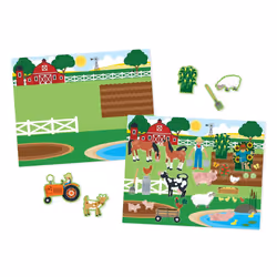 Melissa & Doug Reusable Sticker Pad: Habitats - 150+ Reusable Stickers