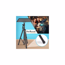 Projector Stand Adjustable Height â Laptop Tripod Stand, Portable PA Speaker Stands, Stronger Support, Heavy Duty Metal Standing Stand, Ideal Table