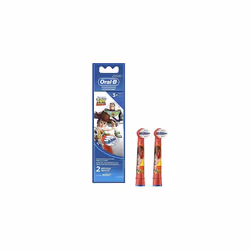 Oral-B Kids Extra Soft Replacement Brush Heads featuring Disney Pixar Toy Story, Ages 3+, 2 count