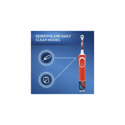 Oral-B Kids Electric Toothbrush Featuring Marvel's Spiderman, for Kids 3+