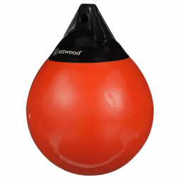 Attwood 9350-4 Anchor Buoy  9 Inches Long  Heavy-Duty Marine-Grade Vinyl  Built-In UV Inhibitors  MicroGuard Mold Protection