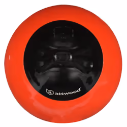 Attwood 9350-4 Anchor Buoy  9 Inches Long  Heavy-Duty Marine-Grade Vinyl  Built-In UV Inhibitors  MicroGuard Mold Protection