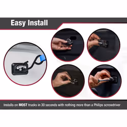 Bull Ring Inner Bed Retractable Truck Bed Tie Down Anchors  Built for 2007+ Chevy Silverado & GMC Sierra  2015+Chevy Colorado&GMC Canyon. Mounts in Tr
