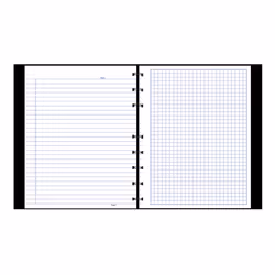 Blueline A44C.81 writing notebook 192 sheets Black