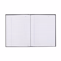 Blueline A9.82, Black, 192 sheets, Lined paper, Adult