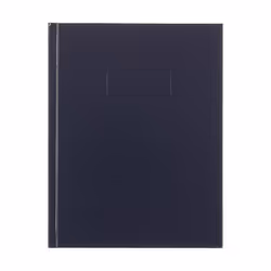 Blueline A9.82 writing notebook 192 sheets Black