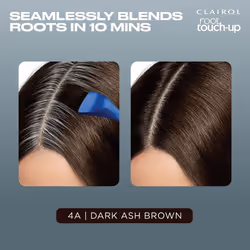 Clairol Root Touch-Up by Nice'n Easy Permanent Hair Dye  4A Dark Ash Brown Hair Color  Pack of 1