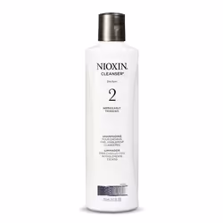 Nioxin Cleanser Shampoo System 2, 300ml, 300 ml, Shampoo, Professional, Unisex, Thin hair, Purifying, Refreshing, Strengtheni ...
