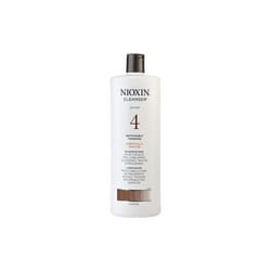 NIOXIN by Nioxin SYSTEM 4 CLEANSER FOR FINE CHEMICALLY ENHANCED NOTICEABLY THINNING HAIR COLOR SAFE 33.8 OZ (PACKAGING MAY VARY) For Anyone