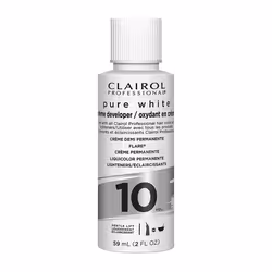 Clairol Professional Pure White 10 volume Cr?me Developer 2 oz, 1 Count (Pack of 1)