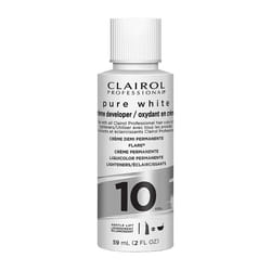 Clairol Professional Pure White 10 volume Cr?me Developer 2 oz, 1 Count (Pack of 1)
