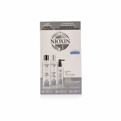 Nioxin 3D Care System Kit 1 - For Natural Hair, Light Thinning, Light Moisture 3pcs