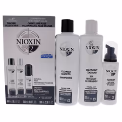 Nioxin System 2 Natural Hair Progressed Thinning Kit - 3 Pc