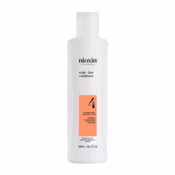 Nioxin System 4 Scalp + Hair Conditioner - Hair Thickening Conditioner for Damaged Hair with Progressed Thinning 10 fl oz (P ...