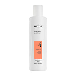 Nioxin System 4 Scalp + Hair Conditioner - Hair Thickening Conditioner for Damaged Hair with Progressed Thinning  10 fl oz (Packaging May Vary)