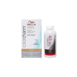Wella Color Charm Toner T11 Lightest Beige Blonde & Developer - 42ml - T11 and Developer