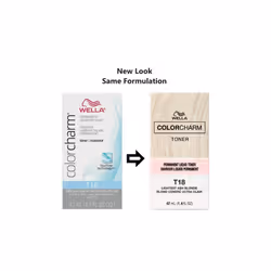 Wella Color Charm T18 Permanent Liquid Hair Toner and 20 Vol. Developer - T18 & 20 Vol. Developer