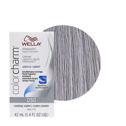 Wella Color Charm Permanent Hair Colour - 050 Cooling Violet & Developer 20 - Wella 050 Only