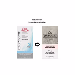 Wella Color Charm Permanent Liquid Hair Toner - Blondes - T14 Pale Ash Blonde
