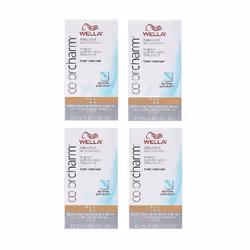 Wella Blonde Colour Charm | Permanent Liquid Hair Toners - 4pk Lightest Beige Blonde