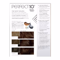 Clairol Nice'n Easy Perfect 10 Permanent Hair Dye  5 Medium Brown Hair Color  Pack of 1