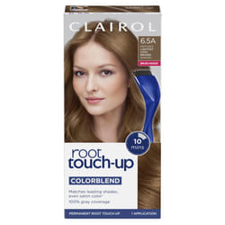 Clairol Root Touch-Up by Nice'n Easy Permanent Hair Dye  6.5A Lightest Cool Brown Hair Color  Pack of 1