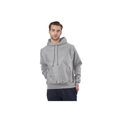 Reverse Weave Pullover Hooded Sweatshirt - OXFORD gRAY - M(D0102H7Dc62)
