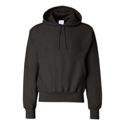 Champion Reverse Weave Hooded Sweatshirt - Black  XL
