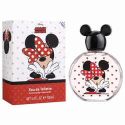 Minnie Mouse Eau de Toilette Natural Perfume Spray, Vegan and FSC Approved Eau de Toilette Spray for Kids, 100 ml