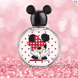 Minnie Mouse Eau de Toilette Natural Perfume Spray, Vegan and FSC Approved Eau de Toilette Spray for Kids, 100 ml