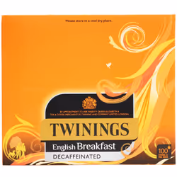Twinings Decaffeinated English Breakfast Tea Bags - 1x100